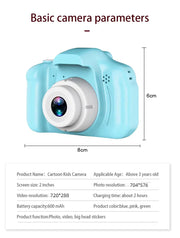 Kids Digital Camera – Vintage-Style Toy Camera | Perfect Gift for Kids & Outdoor Photography